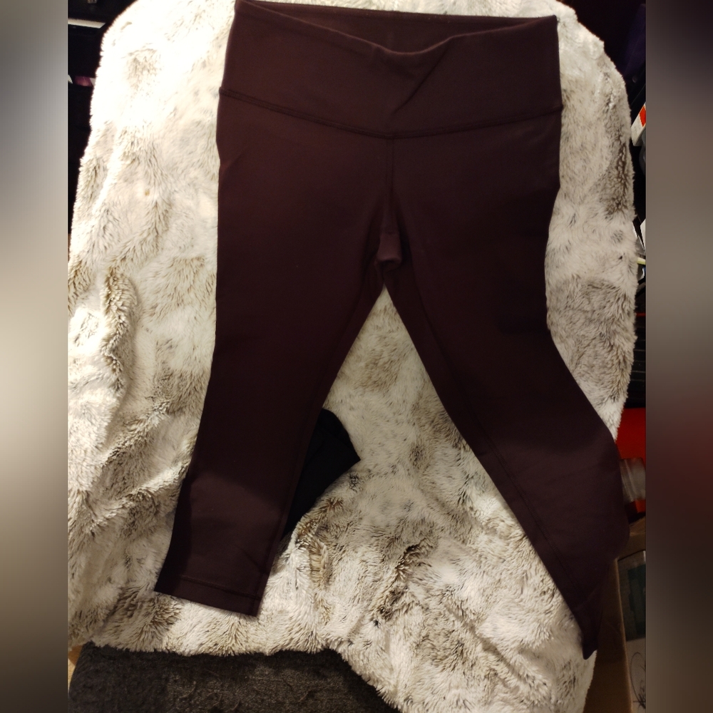 Dark purple High-Waisted Leggings